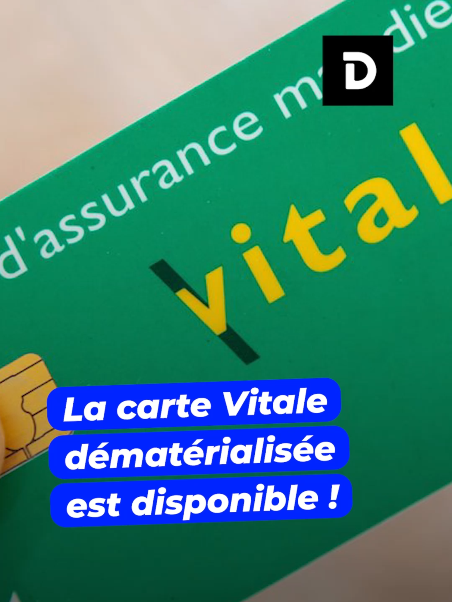 La carte Vitale dématérialisée est disponible ! #france #carte #santé