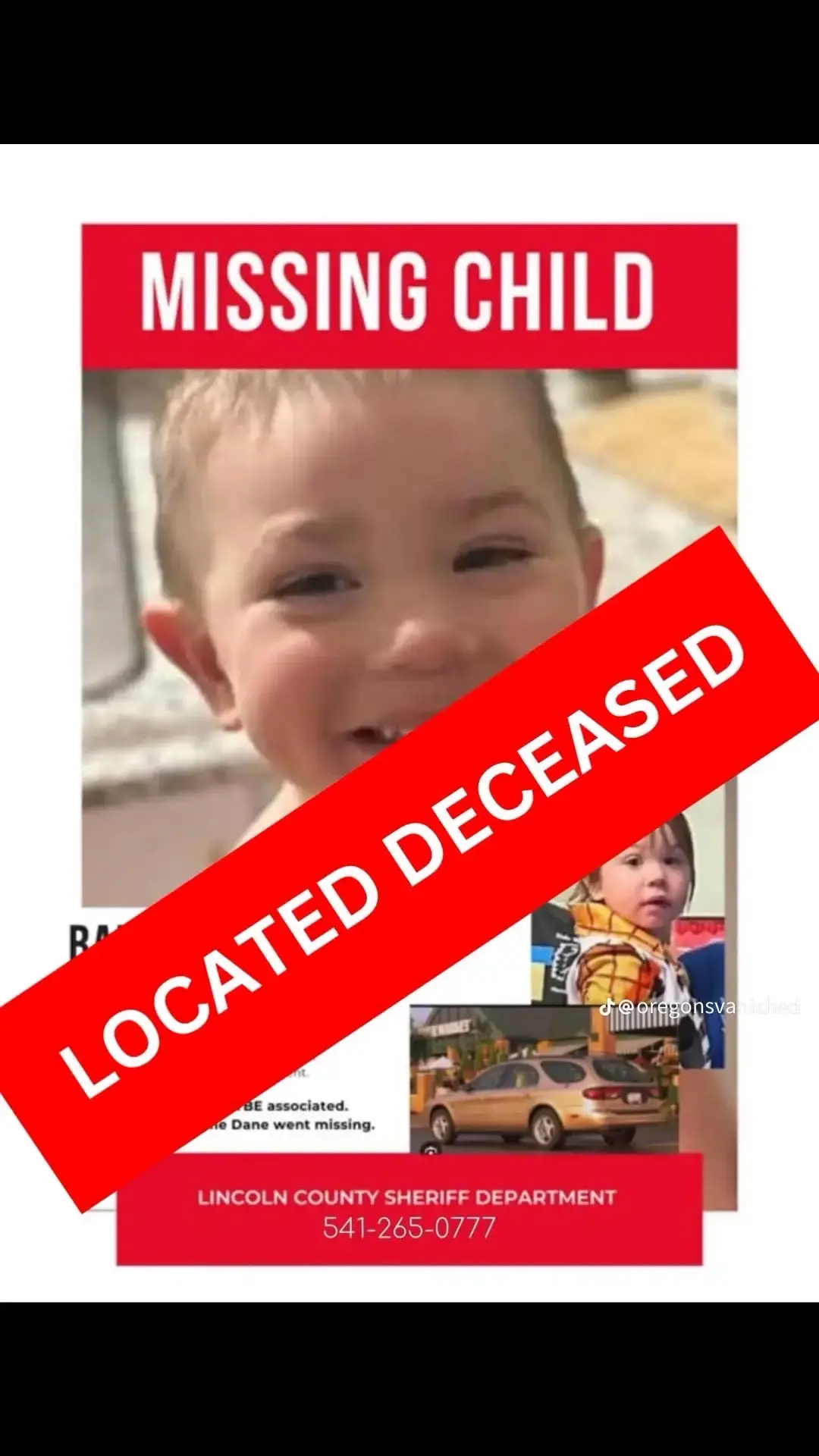 Baby boy Dane Paulsen has been found deceased. Please keep a close watch on your kids specially when they are playing outside it doesn’t matter how safe you think they might be in a front or backyard, at a park, by a pool things happen in a blink of an eye. RIH sweet boy Dane Paulsen #danepaulsen #danepaulsenmissing #news #update #breakingnews 