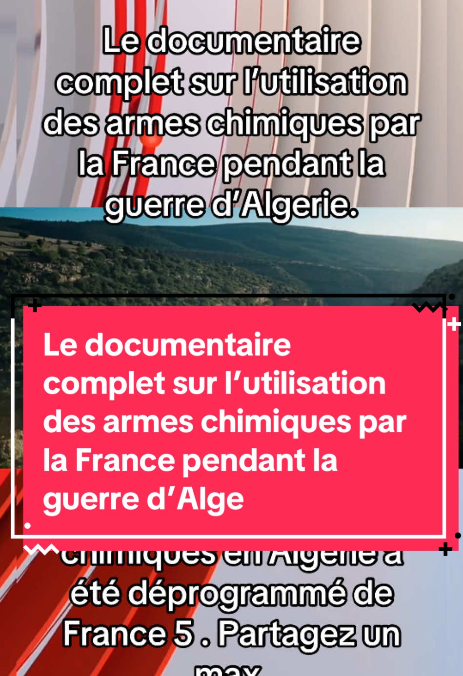 #nocomment #prtoi #foryou #journal #pourtoi #info #fyp #information #france🇫🇷 #monde #france #monde #france #fyr #fy #canada #quebec #buzz #fypシ #fypシ゚viral #fypage #fyy #fyyyyyyyyyyyyyyyy #algeria #algerie🇩🇿 #algerie  Le documentaire complet sur l’utilisation des armes chimiques par la France pendant la guerre d’Algerie.