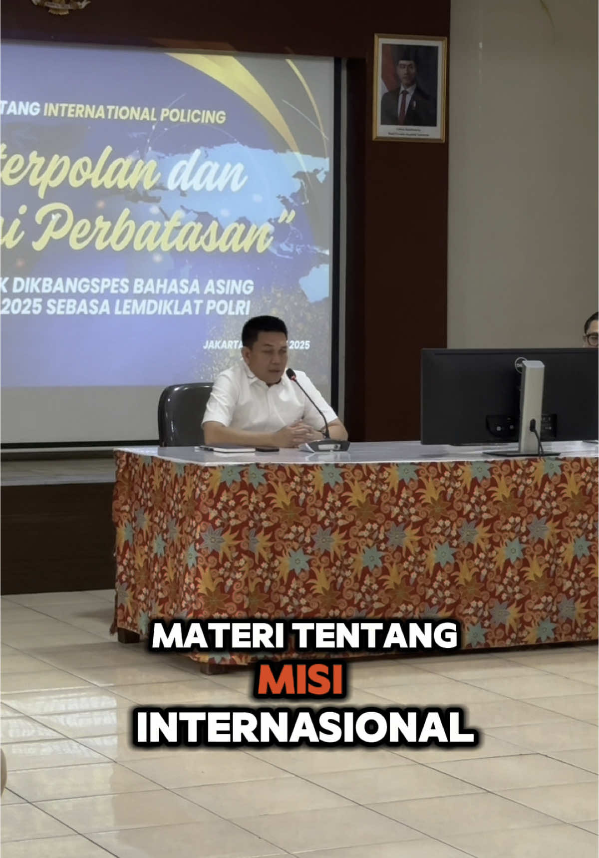 Welcome to International Policing School 🥰 @divhubinterpolriofficial @lemdiklatpolri.id @divisihumaspolri @chryshnandadwilaksana @kabarlemdiklat @polisi_indonesia #lemdiklatpolri.id #chryshnandadwilaksana #literasilemdiklatpolri #kampusunggul #kampusintegritas #kampusmodern #kampushijau