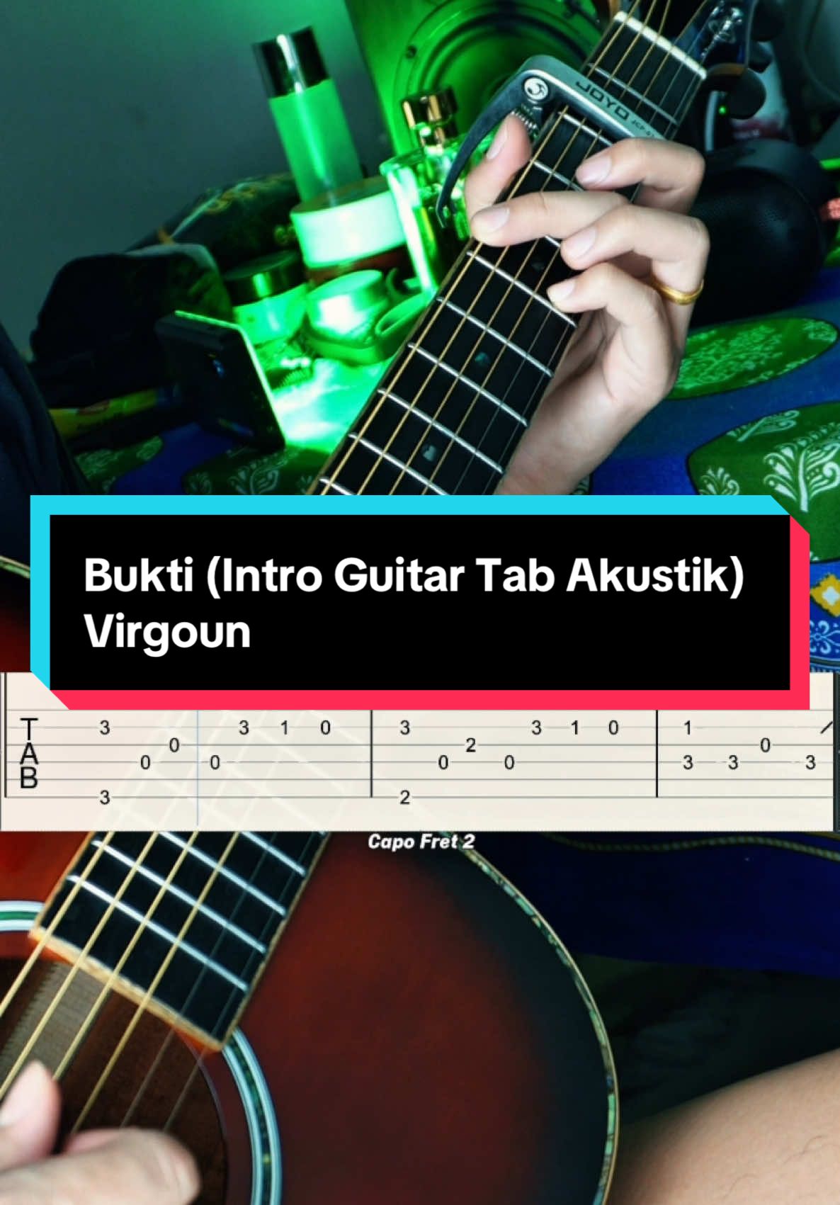 Bukti (Intro Guitar Tab Akustik) Virgoun