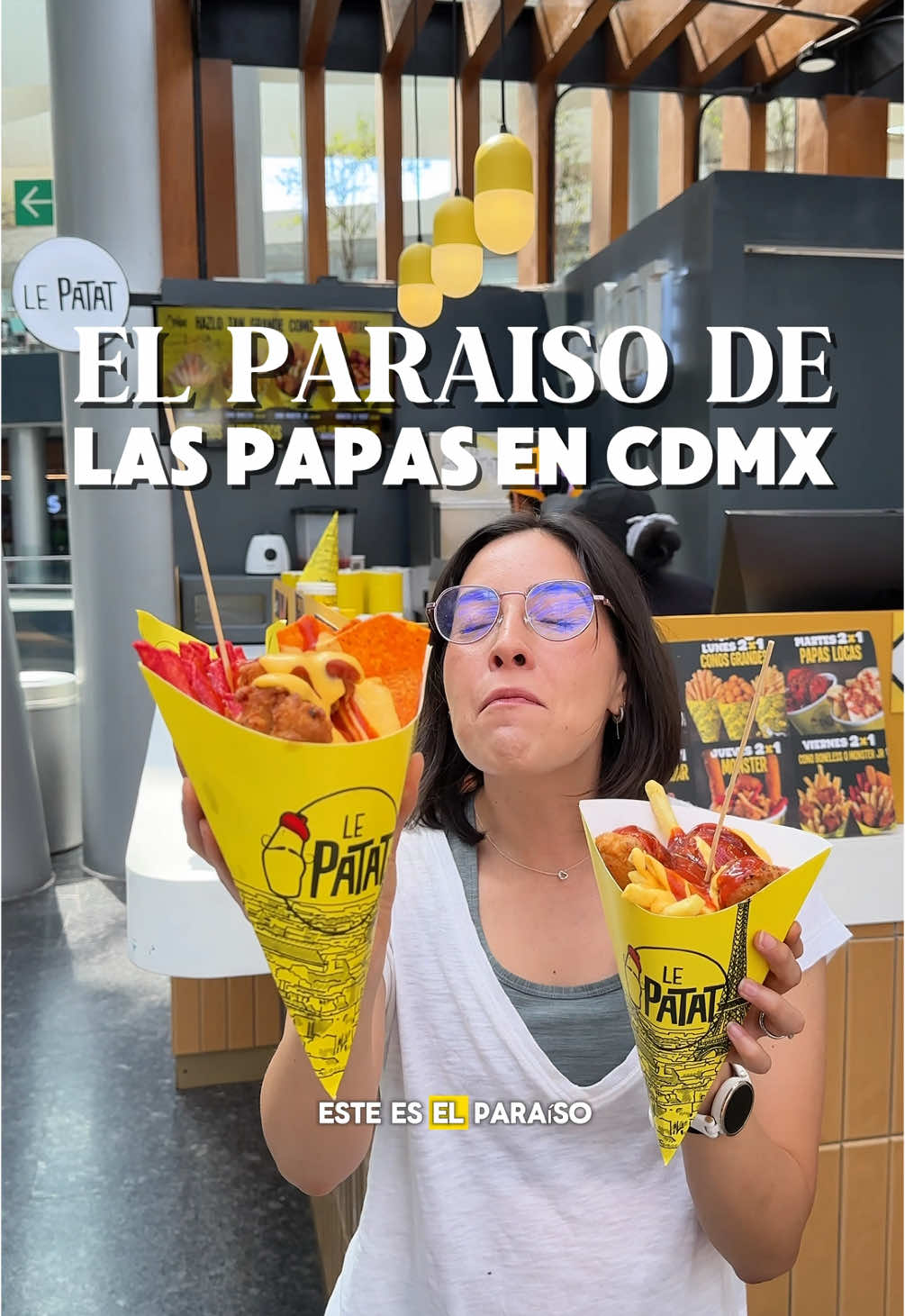 Papas 🥔 de todos los tipos! Con boneless, con takis con aderezos ilimitados 🤤🤤 📍Se llama Le Patat y tiene algunas sucursales en diferentes plazas comerciales en la CDMX . . . . #dondeir #comidacdmx #comidarapida #papasfritas #papasalafrancesa #dondecomer #dondecomercdmx #dondecomermexico #dondeircdmx 