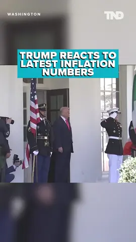 President Trump was asked about the latest inflation numbers while welcoming the Irish Taoiseach Micheál Martin to the White House Wednesday. #trump #irish #inflation #whitehouse