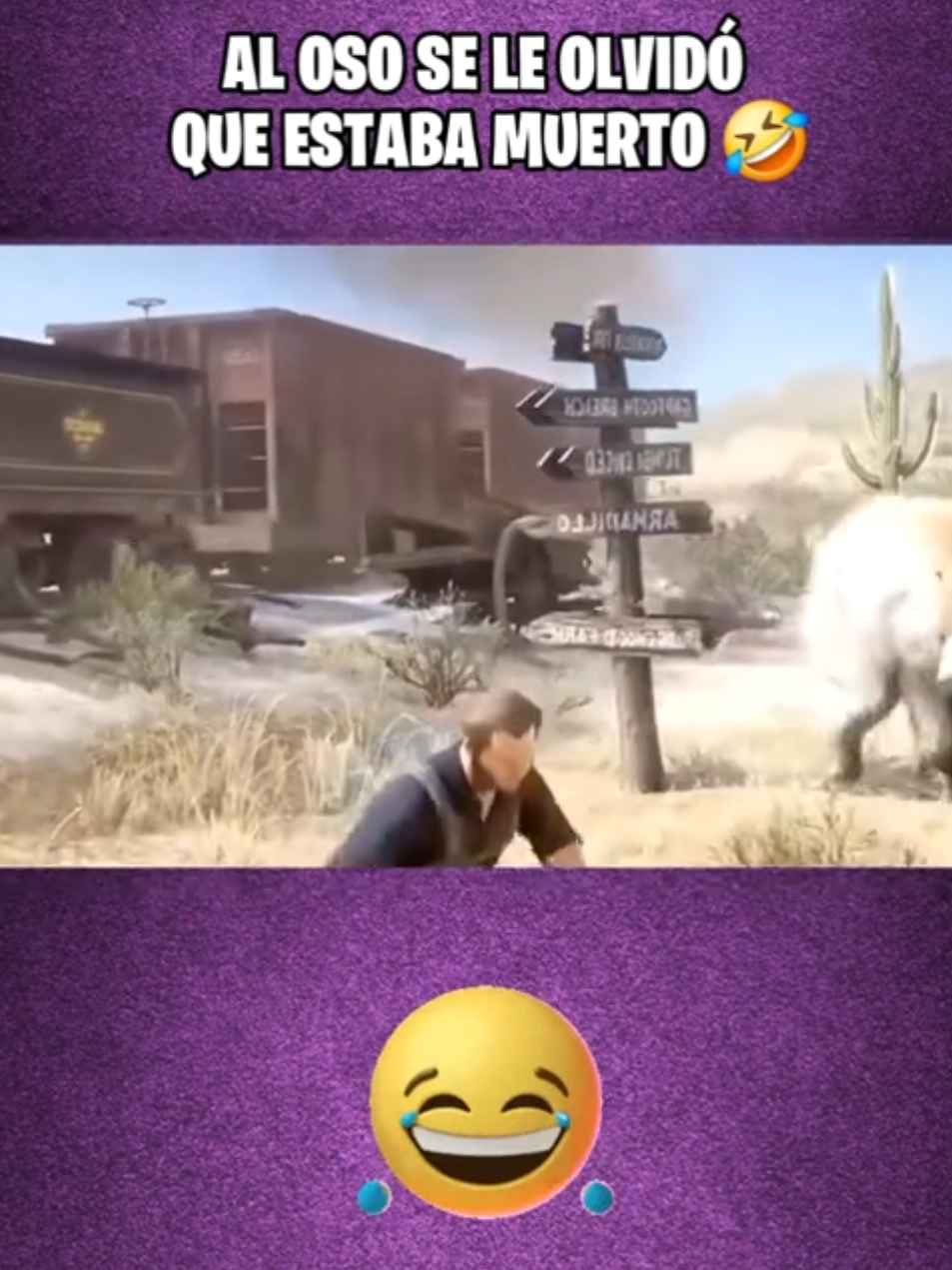 En Red Dead Redemption 2 al oso se le olvido que estaba muerto y también corrió por su vida Jejeeje. #curiosidadesvideojuegos #RetroGaming  #humor #videogames #rdr2 