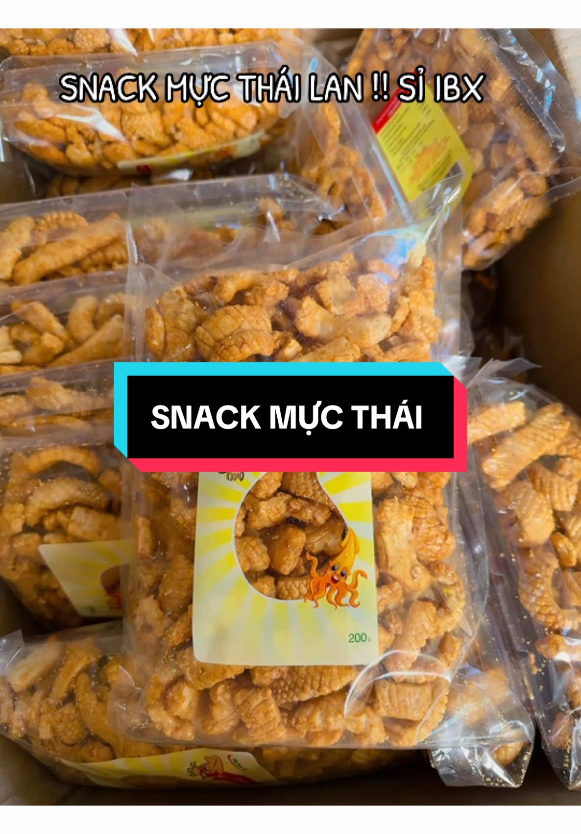 💥 Snack mực thái 💥 sỉ 3x Ibx e ạ date mới ạ #khosianvatthoatran #khosianvat #anvat #anvattuoitho #snack #snackmucthai #snackmuc 