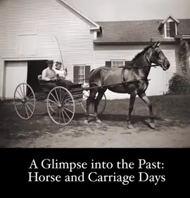 A photo of a horse-drawn carriage from the early 1900s! Featuring a proud horse and its riders. This image captures the simplicity and beauty of a bygone era. Share your thoughts or memories in the comments! 🚜🏡 #History #Vintage #HorseAndCarriage #Early1900s #FarmLife