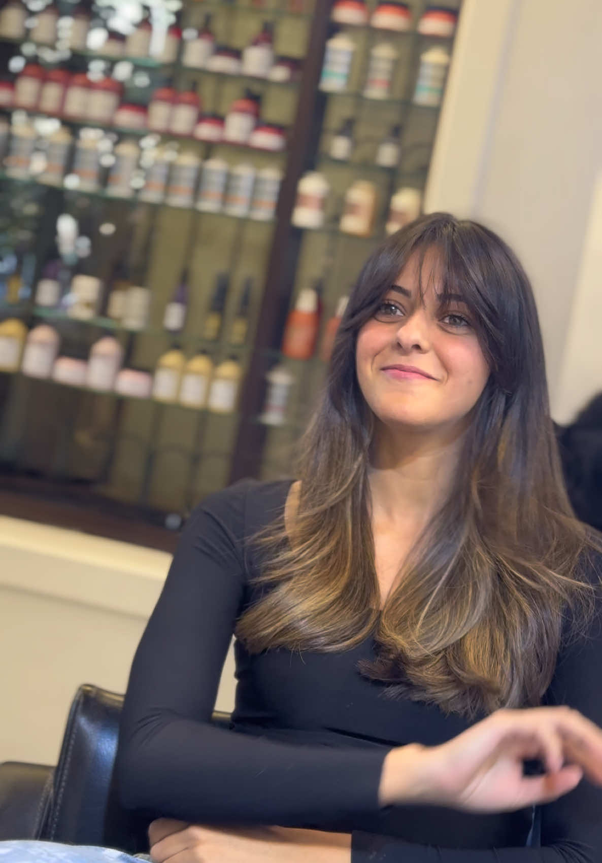 Amazing hair cut for the talent @miran abdelwareth  ♥️♥️♥️#haircut #josephsabry #fyppppppppppppppppppppppp #haircolor  #bellasalon 