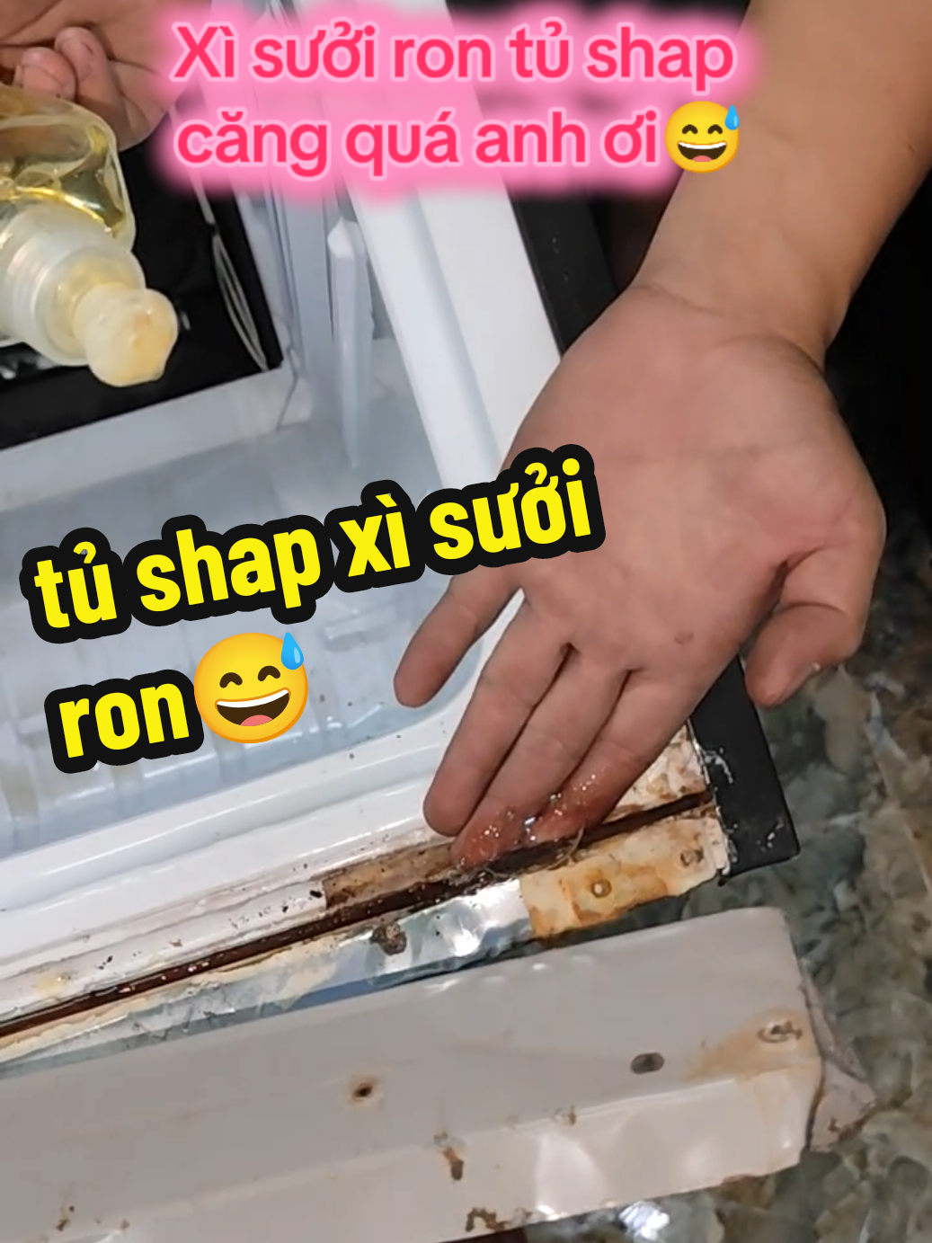 Tủ lạnh shap xì ga sưởi ron😅. chua hay thơm đây anh em😊😊