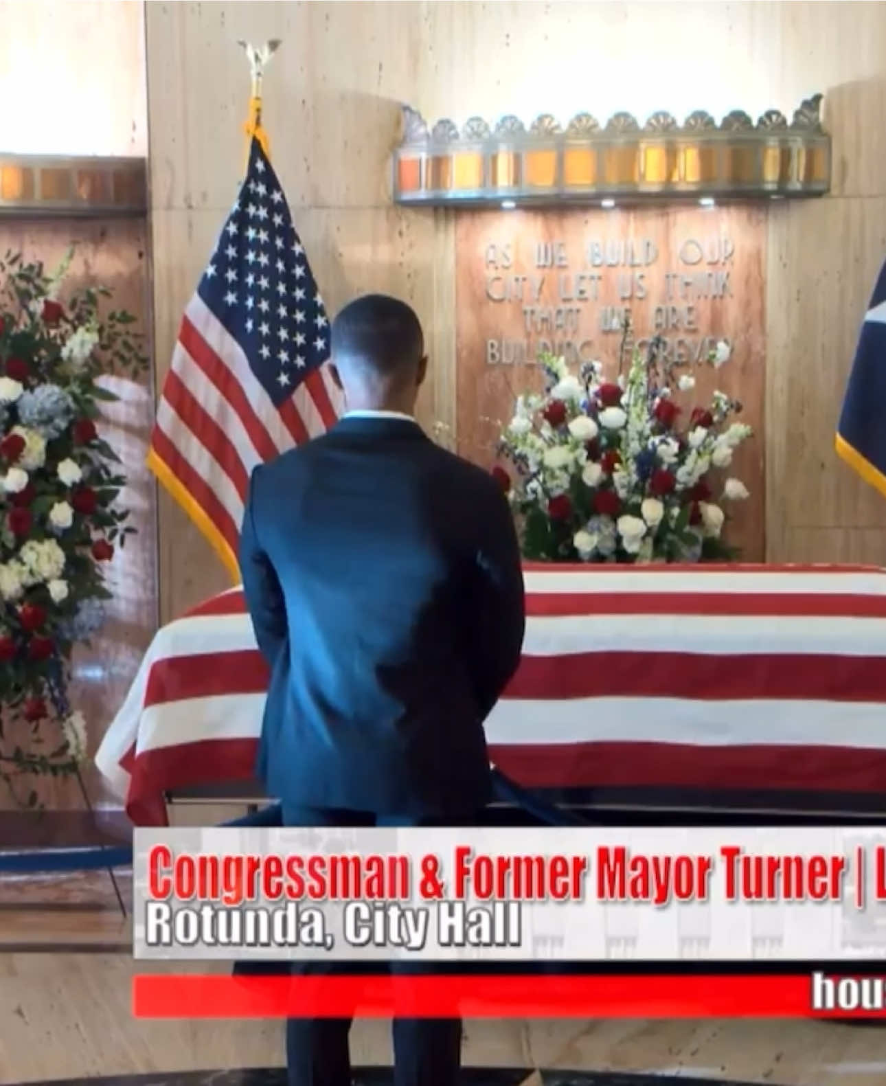 Yesterday morning, I walked into City Hall with a heavy heart but deep gratitude, paying my respects to a man whose leadership shaped Houston. Sylvester Turner wasn’t just a state representative, a mayor, or a member of Congress; he was a true public servant, a fierce advocate, and a champion for every Houstonian. His legacy isn’t just etched in policy or progress—it lives in the people he uplifted, the communities he fought for, and the city he poured his heart into. Standing in the very halls where he led with passion and purpose, I reflected on his unwavering commitment to making sure every voice was heard, every person was seen, and every Houstonian had a seat at the table. Rest in power, Mayor Turner. Your impact will be felt for generations and your legacy lives on in each of us.