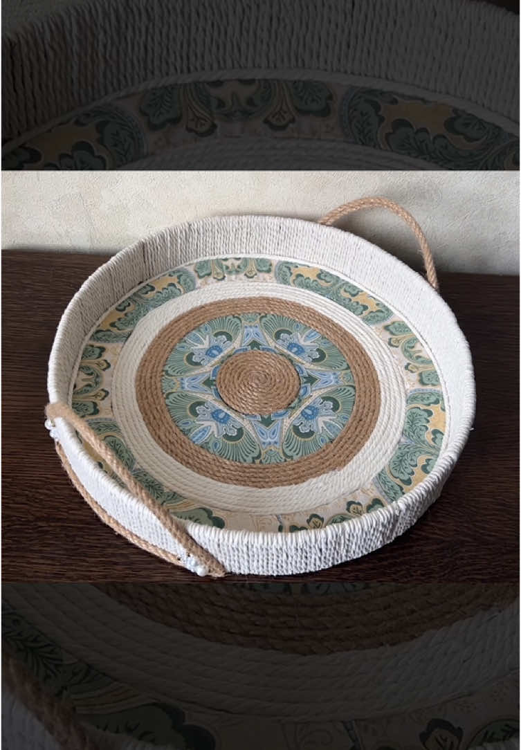 A Gorgeous handmade Bsaket 😍😍 #craft #DIY #homedecor 