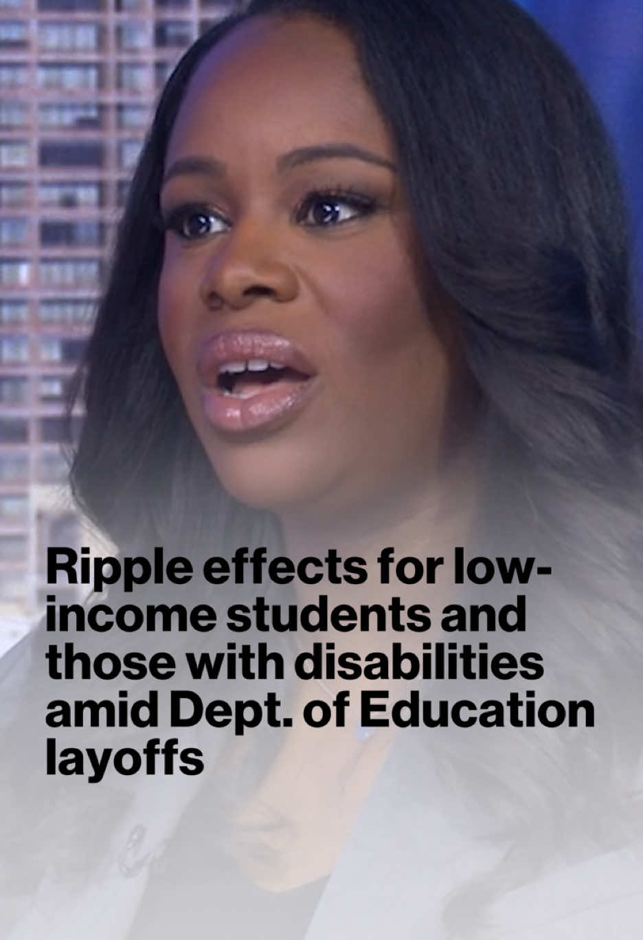 The Department of Education reduces its workforce by half, as President Donald Trump weighs an executive order to shutter the agency and transfer education oversight to the states. ABC News Political Director Averi Harper says the DOE supports low income students and children with disabilities, adding that 