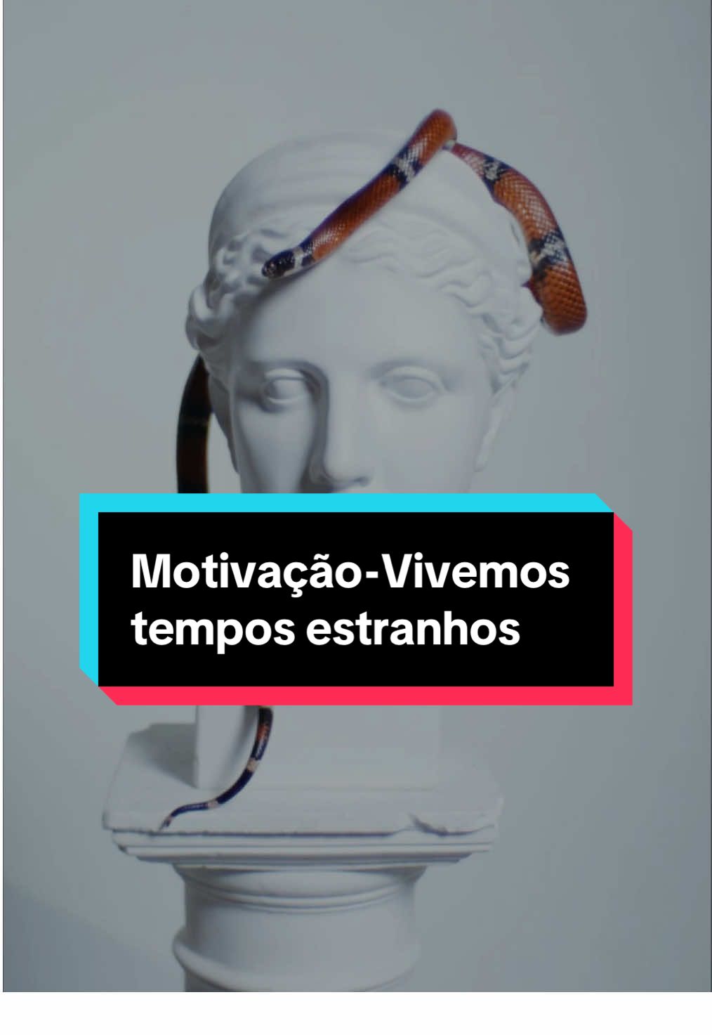 Motivação-Vivemos tempos estranhos. . #creatorsearchinsights #motivação #reflexão #motivaçãodiária #motivation 