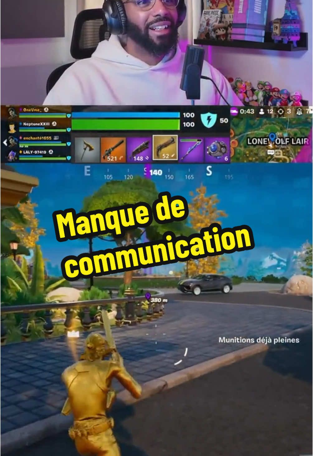 La communication est la clé et la clairement on ne l’avait pas ! #fortnitefrance #fortnitefr #epicgamesfortnite 