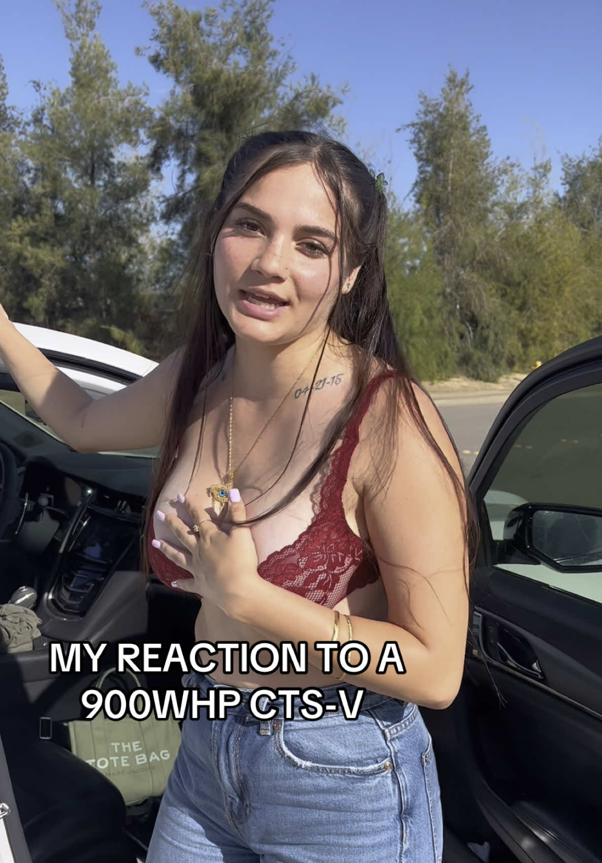 i like being the driver more 😩✋  #fyp #carsoftiktok #americanmuscle #cargirl #ctsv #cadillac #e85 #cammed #supercharged #fastcars 