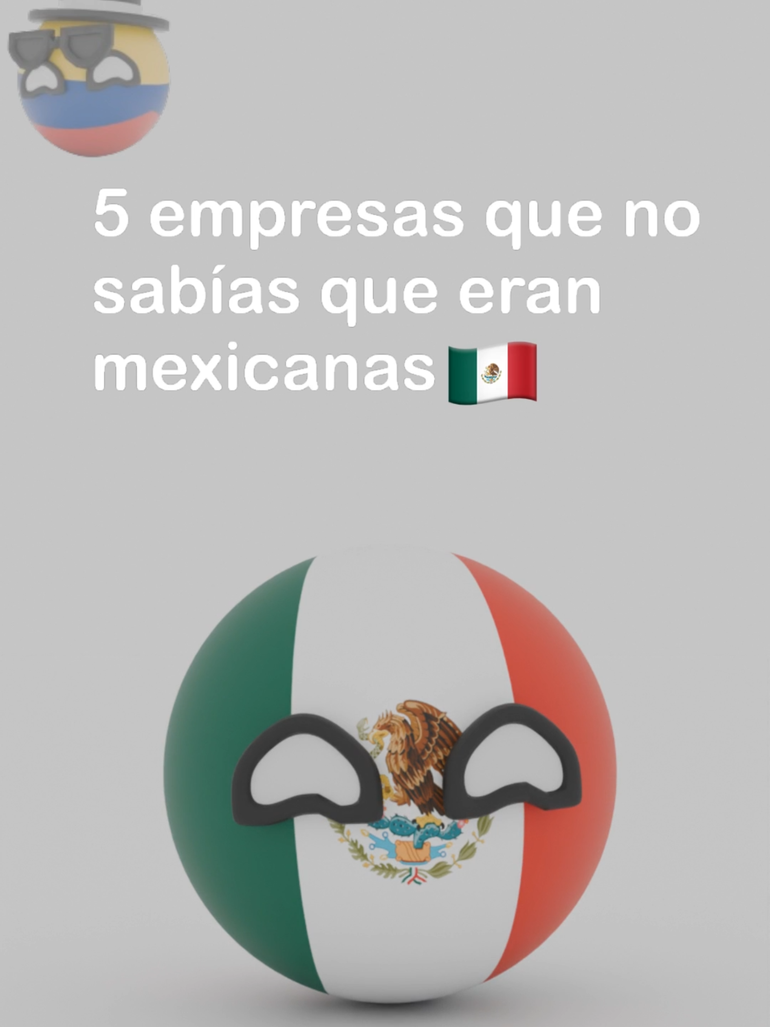 ¿Y tú sabias que eran mexicanas?👀(Créditos a @yahairosilva) #countryballs #countryball #countryballs3d #countryballsmeme #humor #3d