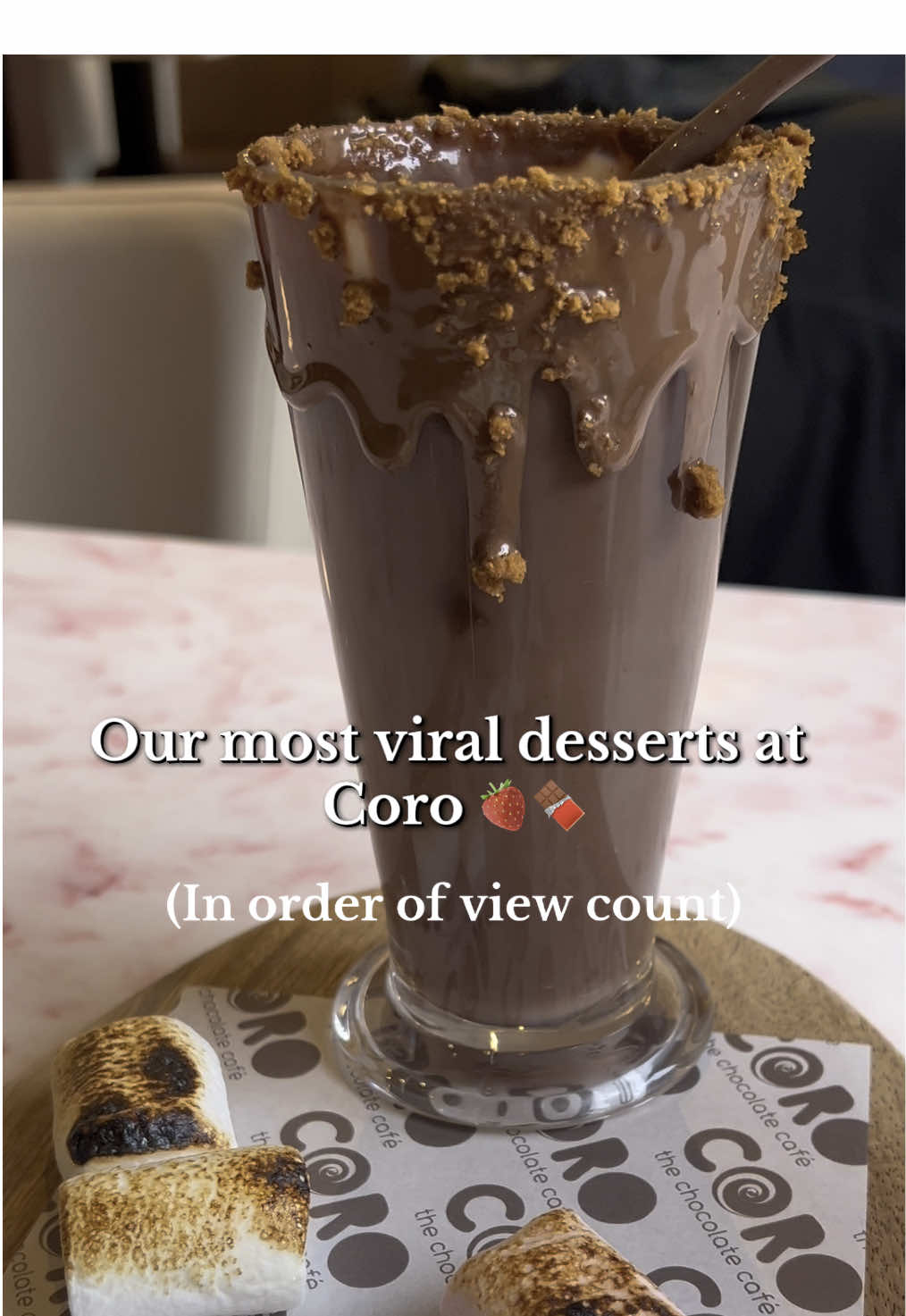 Which one of our viral desserts would you choose? 😍🤎 #edinburghfood #fyp #edinburgh #Scotland 