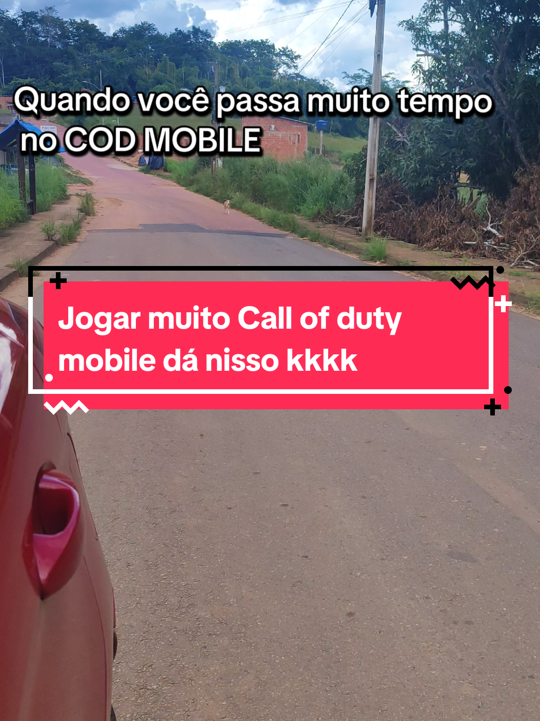 Quando você passa muito tempo no Call of duty mobile é isso que acontece kkkkkkk #callofdutymobile 