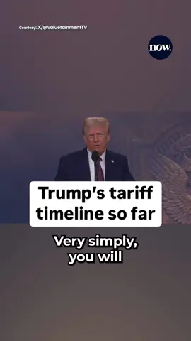 It seems like there's a change every day in this trade war. Who else can't keep up with U.S. President Trump's tariff threats? 🫠 #tradewar #Trump #cdnpoli