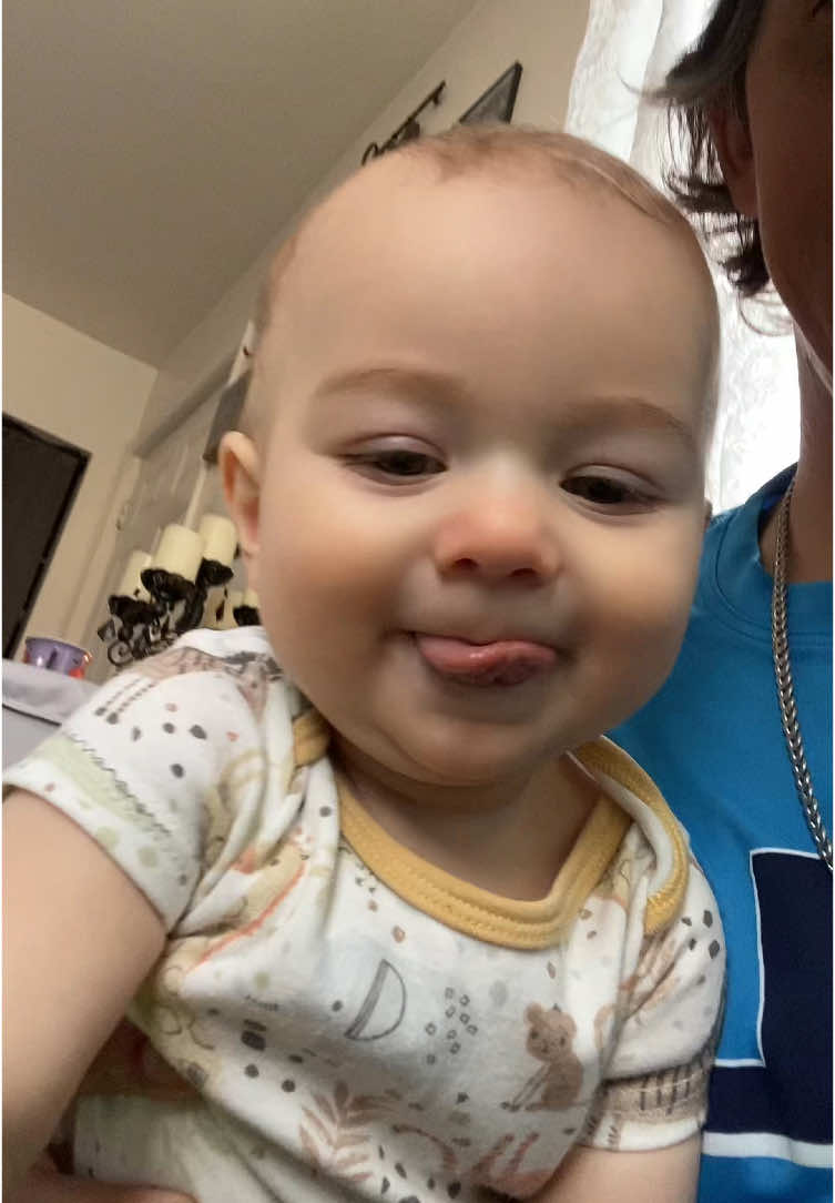 We play to much😂 don’t make me pull that face card out  #trending #babiesoftiktok #eli 