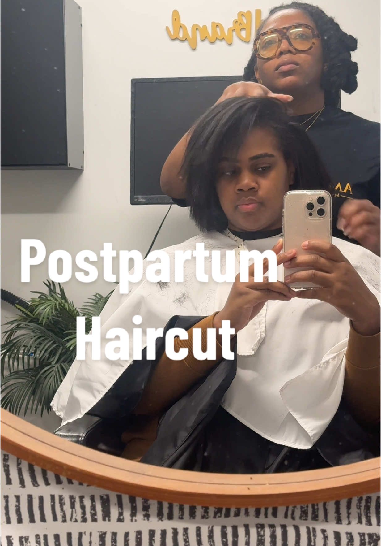 FULL VIDEO ON THE TUBE 🎥 My experience was amazing. I learned so much about my hair and she gave me a breakdown of the products I need to treat my hair and a plan for at home treatments. I’m excited for my hair to start thriving! ☺️🤍 #hairtok #haircut #hairtutorial #postpartumhairgrowth #hairvlog 