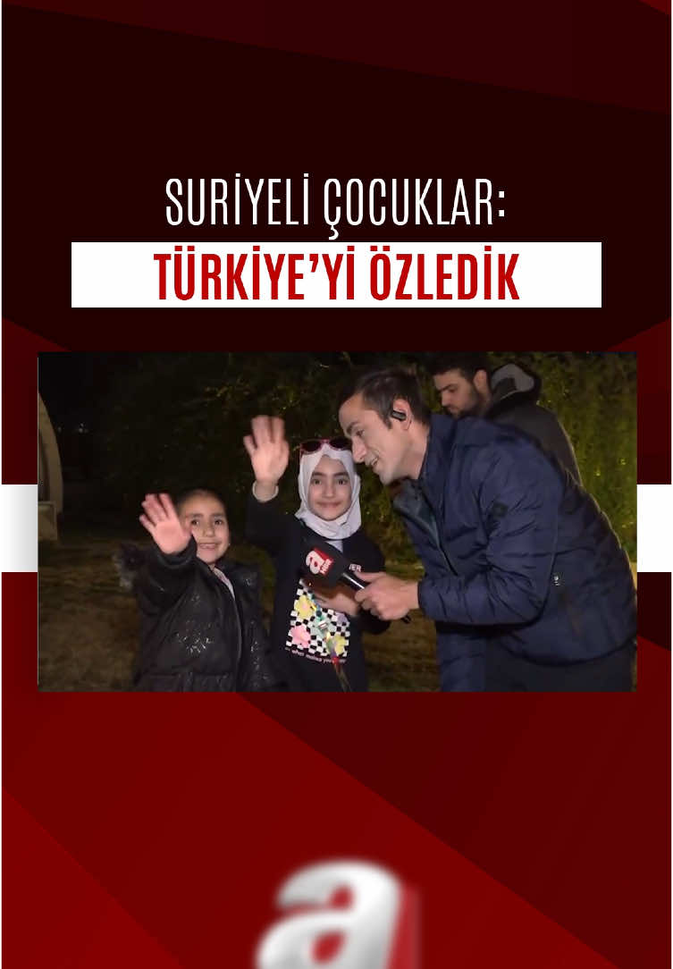 🔸 SURİYELİ ÇOCUKLAR: TÜRKİYE'Yİ ÖZLEDİK 🎙 #AHaber muhabiri Mehmet Geçgel, ilkokul 3'e kadar #Türkiye'de #eğitim görmüş 10 yaşındaki Nurşen ve kardeşi 8 yaşındaki Beşira ile #Şam sokaklarında #Türkçe sohbet etti. #syria #suriye #gündem 