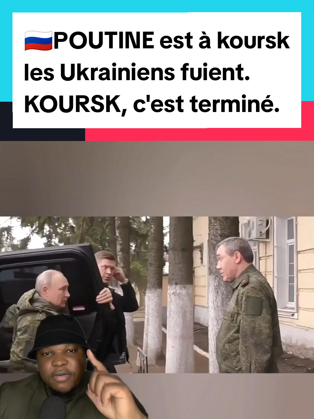 🇷🇺POUTINE est à koursk les Ukrainiens fuient.  KOURSK, c'est terminé.   #russie🇷🇺 #poutine🇷🇺 #francetiktok #francetiktok🇫🇷 #francetiktok🇨🇵 #macrondegage #macrondemission #malitiktok #malitiktok🇲🇱 #koursk 