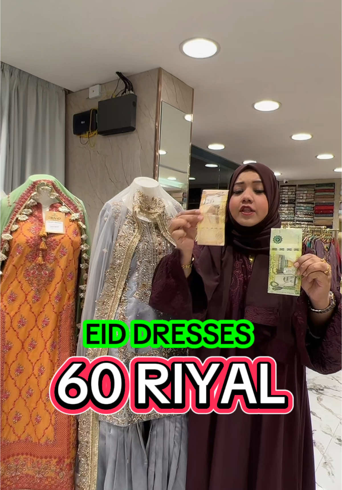 Pakistani dresses mil rahe ha Jeddah ma 😍@❤ SheiKHoo❤ #foryou #foryoupage #jeddah #jeddahtiktokers #sehar #sehartalha #sheikhootalha #saudiarabia #Foodie #fun #pakistani #funny #foodie