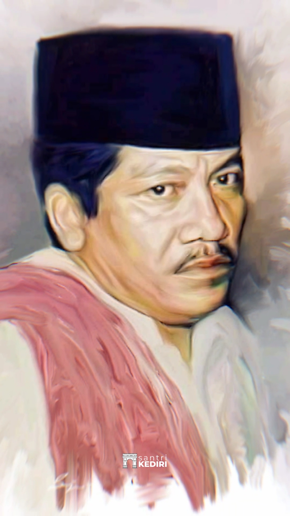 Biografi Singkat Gus Miek KH. Muhammad Djazuli Usman (Gus Miek) lahir pada 17 Agustus 1942 di Kediri. Putra pendiri Pesantren Al-Falah Ploso ini dikenal sebagai wali nyentrik yang berdakwah di tempat-tempat tak terduga, seperti pasar dan dunia malam.   Beliau mendirikan **Majelis Mujahadah Lailiyah** dan **Jamaah Dzikrul Ghofilin**, mengajak umat mendekat kepada Allah melalui dzikir. Gus Miek wafat pada 5 Juni 1993 dan dimakamkan di Pesantren Al-Falah Ploso.   Lahul Fatihah.. #santri_kediri_ #gusmiek 