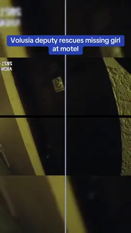 Volusia deputy rescues missing girl at motel #cops #copsoftiktok 