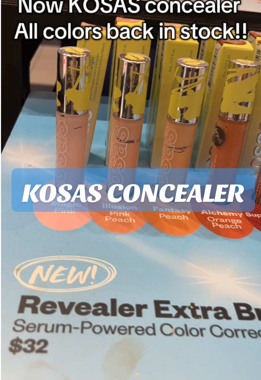 Now the KOSAS concealer back in stock! #kosasconcealer #kosas 