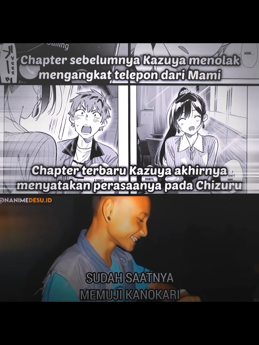 diterima sebelum confess jir😼 (confess cuma buat mastiin doang) #よーしキンプリを幸せにするぞ #mizuharachizuru #kanokari  #kanojookarishimasu #kazuya #anime 