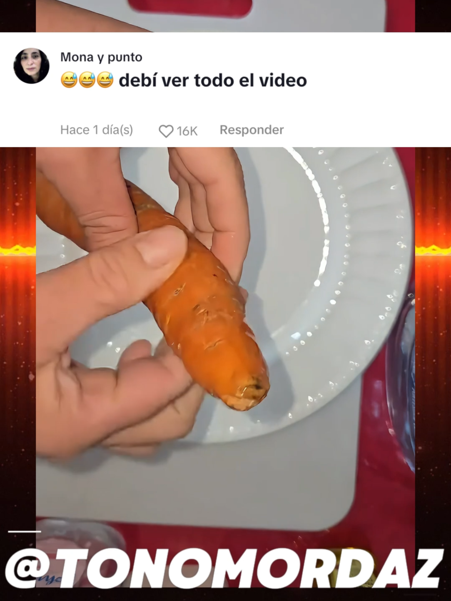 Cuando la zanahoria tiene más talento que tú... ¿podrás manejarlo? 🤭🥕 #comentarioscantados #TonoMordaz #bachata #fyp #cantandocomentarios