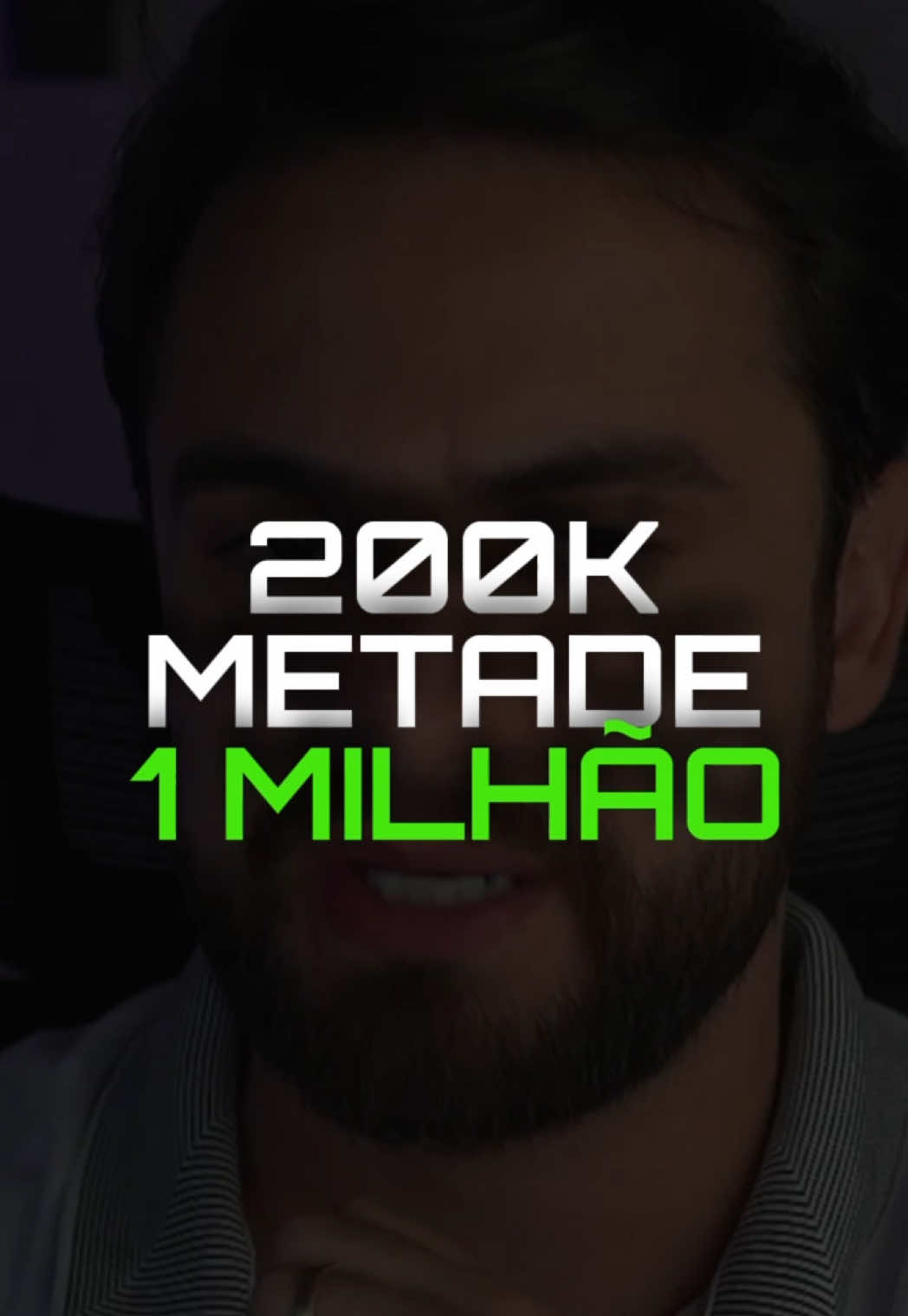 200 mil reais é a METADE de 1 milhão de reais! 