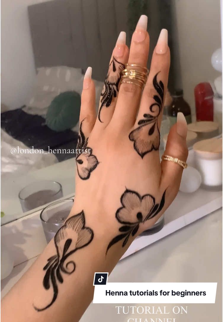 #creatorsearchinsights henna tutorials for beginners #minimalisthenna #hennatutorials #simplehenna #temporarytattoo #learnhenna #STEPBYSTEPHENNA #hennaforbeginners 