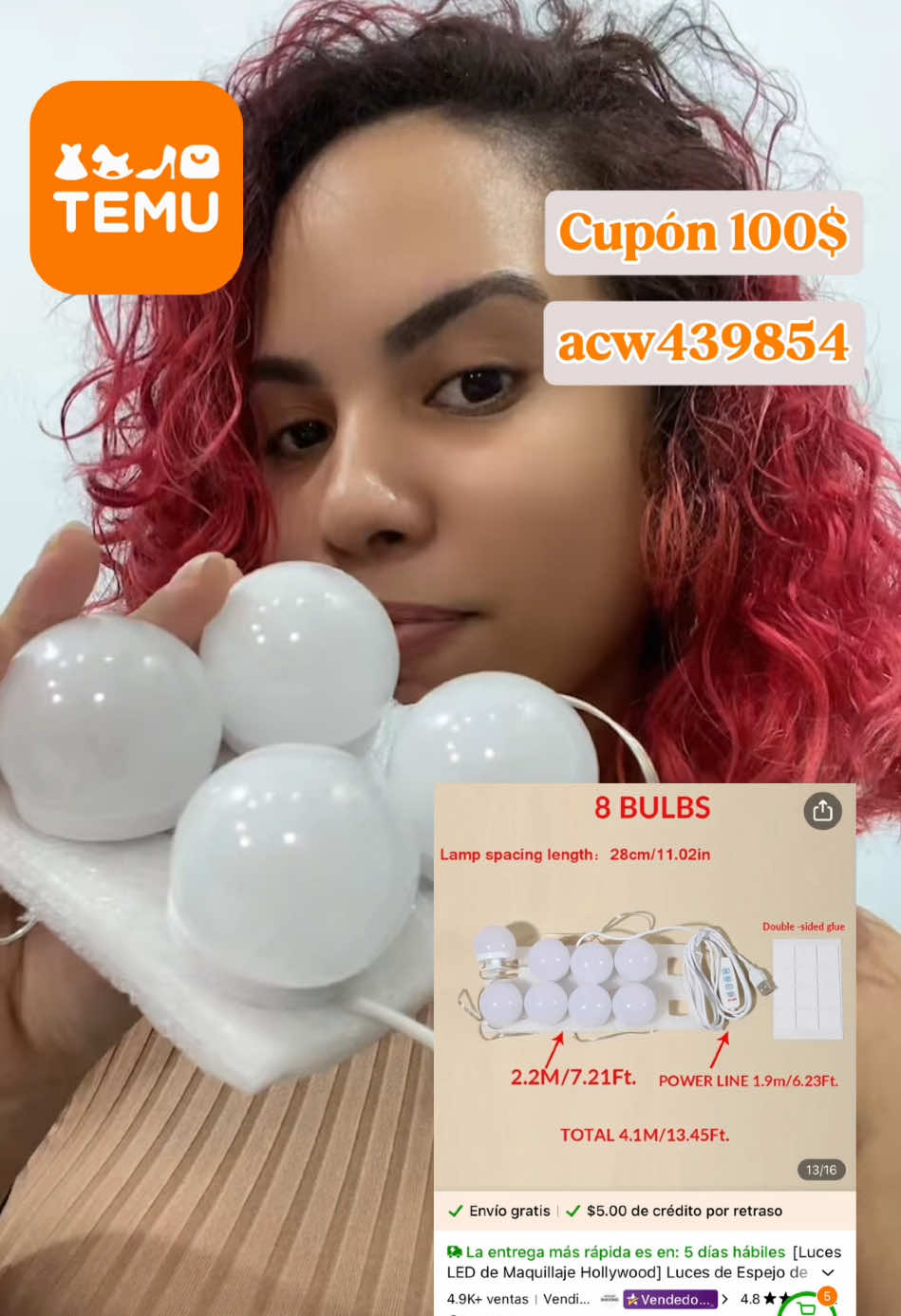 Mi código de uso favorito de Temu home essentials💕 ⬇️🔍【acw439854】 para obtener un paquete de cupones de descuento $100 y un DESCUENTO adicional. 🔗 en bio🔥¡¡SOLO para usuarios de la nueva aplicación TEMU!! 🔥 #temu #temuhotsale #temufinds #TemuAffiliateProgram #TemuInfluencerProgram #temu #Localwarehouse #temuwarehouse 