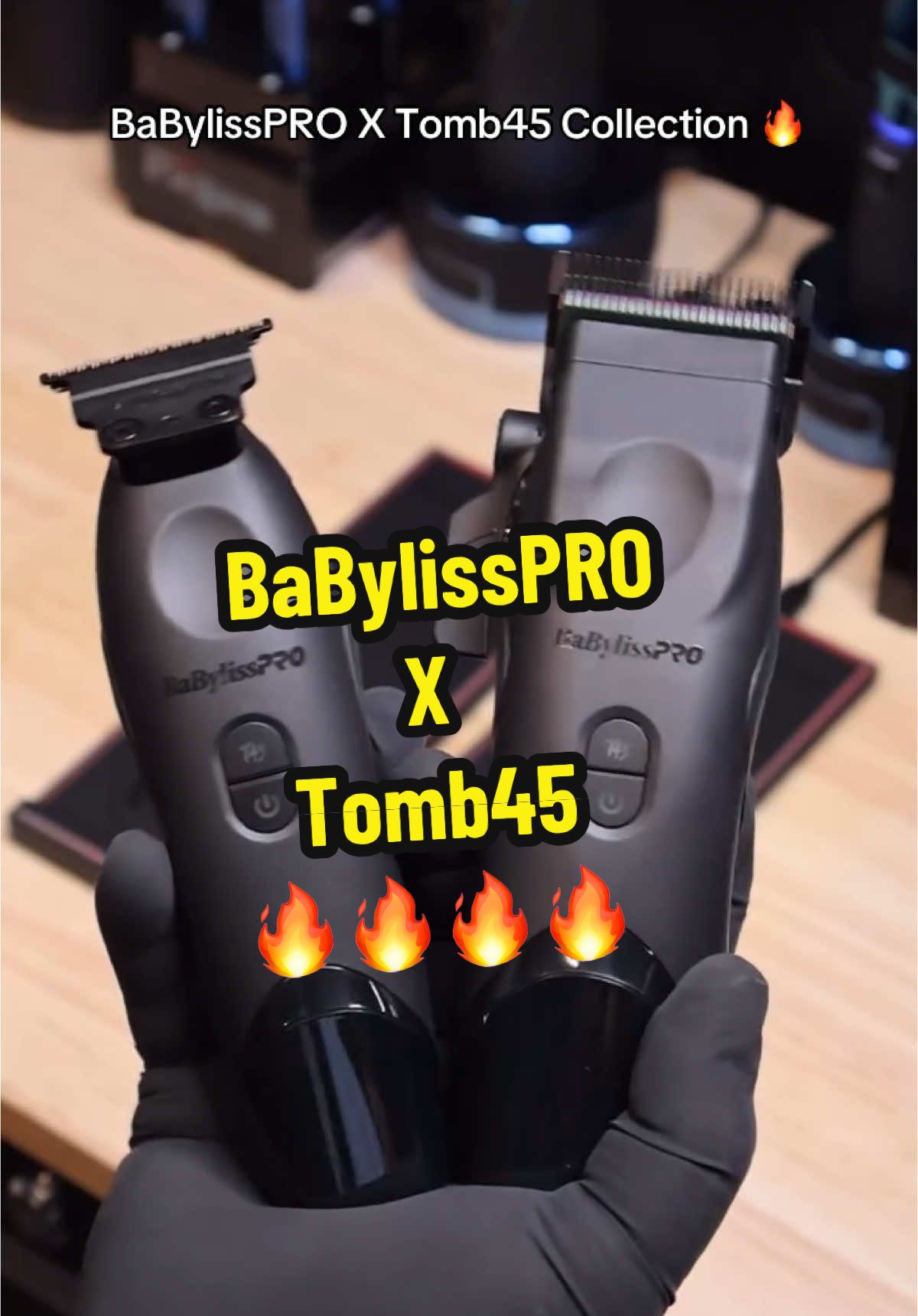 The BaBylissPRO X Tomb45 Collection has everything you need AND MORE 🙌😍🔥 📹 @2nd_to_None_Barber  #babylissprobarber #barber #barbertok #hair #haircut 