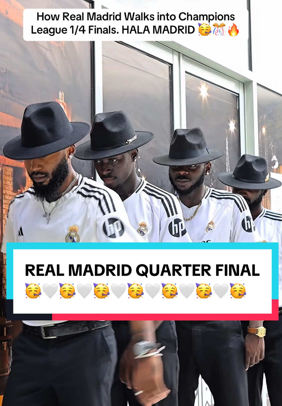 NOT LIKE @Real Madrid C.F. 🥳🤍 #halamadrid #ucl #kendricklamar #notlikeus #dancer #madrid #championsleague #madridista #futbol #newtotiktok #news 