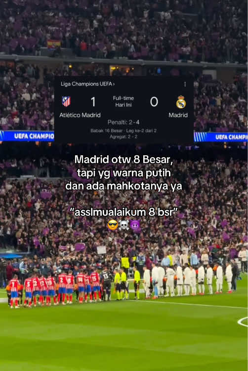 biarkan mental yg berbicara,Vamooos☠️#kingmadrid👑 #realmadrid #vamos #halamadrid #madridista #kingucl #championsleague #highlight #football 