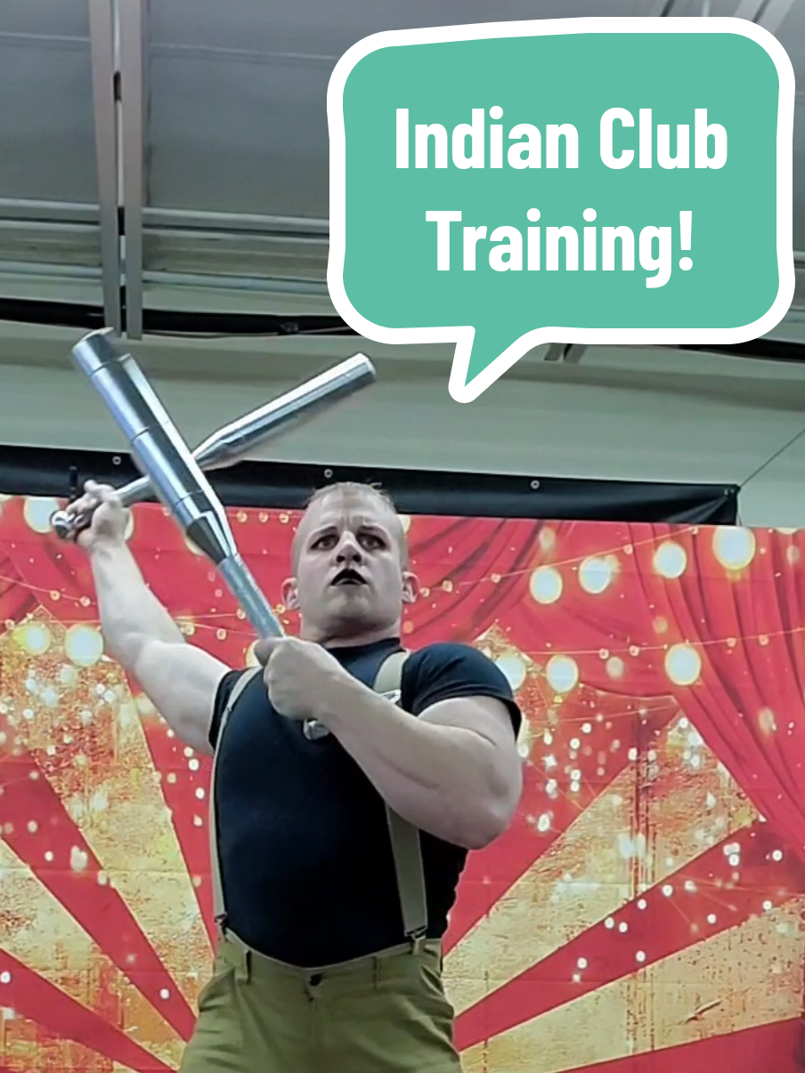 BUY NOW! CONSUME!  #performance   #oldetimestrongman  #circusstrongman  #indianclub  #clubbell  #mace  #circus  #circulartraining #flow #oldetimefeatsofstrength 