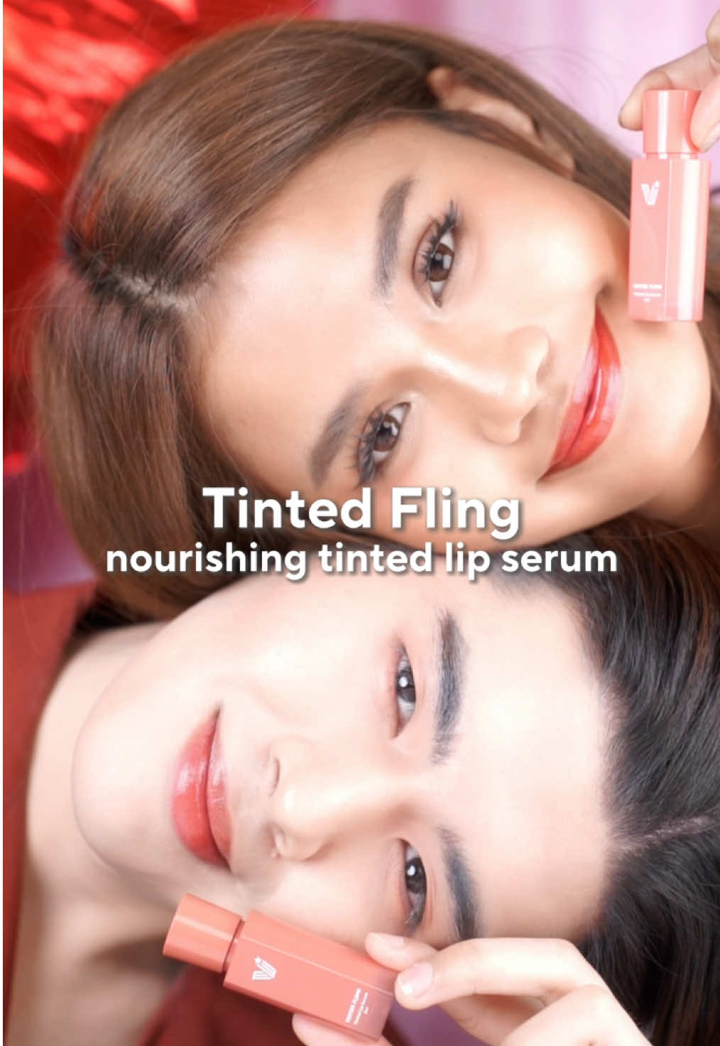 #FeeltheFling with our new nourishing tinted lip serum. Tinted Fling is NOW AVAILABLE 💋 Click the yellow basket now! 🥰 #vicecosmetics #fyp 