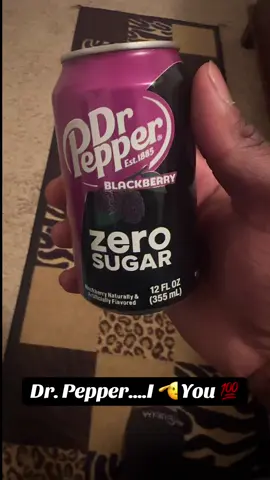 The Blackberry flavor is 🔥 @Dr Pepper Official #drpepper #soda #blackberry #goated #fypシ゚viral 