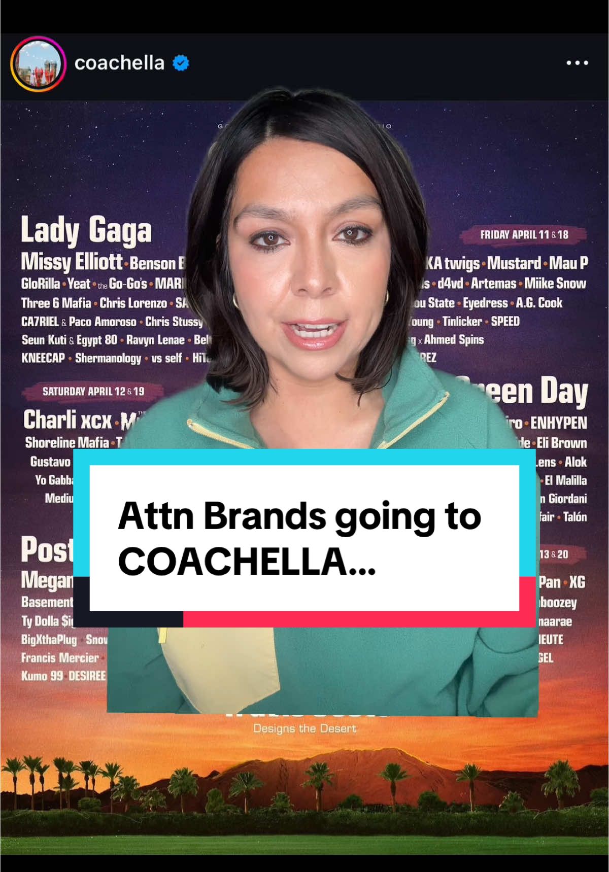 TAG BRANDS IN THE COMMENTS! LETS MAKE MAGIC THIS YEAR… #coachella #coachella2025 #smallcreator #festivalseason  @lemme @elfcosmetics @coachella @Rare Beauty @rhode skin @Revolve 