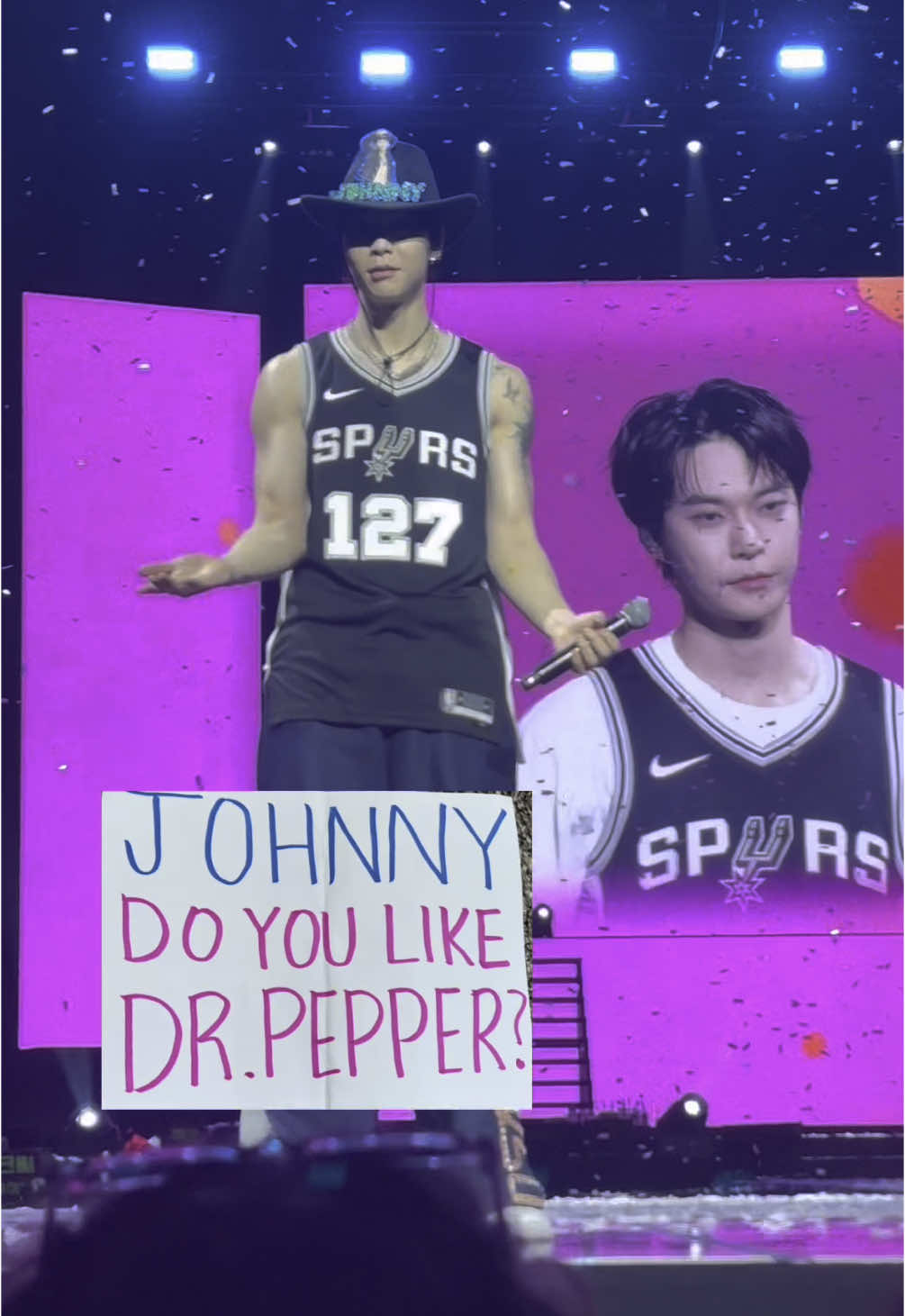 I knew my king wouldn’t let me down  #nct127 #johnnysuh #nct #drpepper  #nct127_neocity_the_momentum_san_antonio @NCT Official 