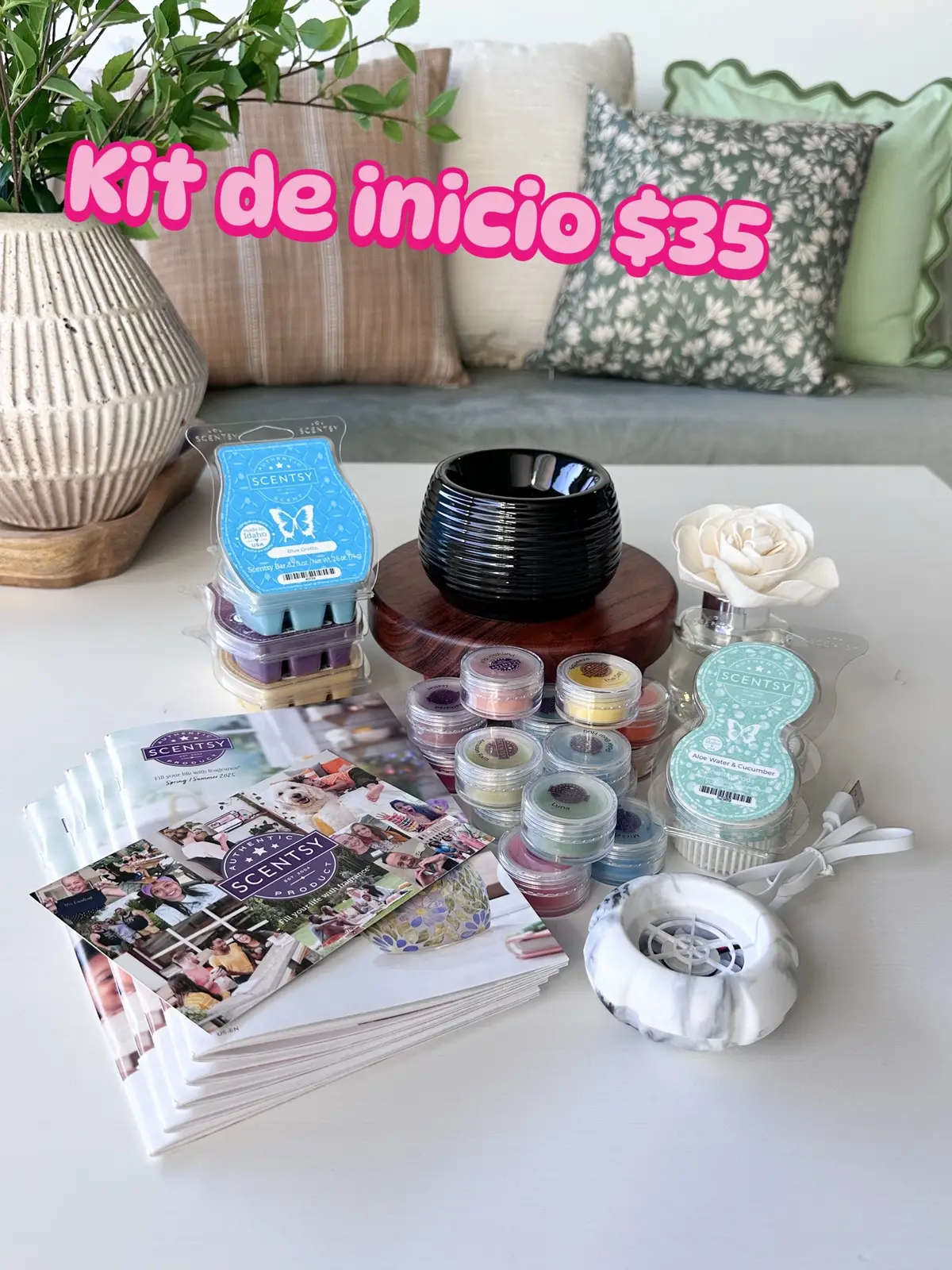 Es tu temporada de brillar Comienza tu aventura Scentsy con el Kit de Comienzo Nueva temporada, disponible sólo este mes por $35 💜 #oportunidad #business #negocio #2025 #aromas #momlife #join #equipo #comienzatupropionegocio #comienzatunegocio #scentsy #tu #granoportunidad #quererespoder 