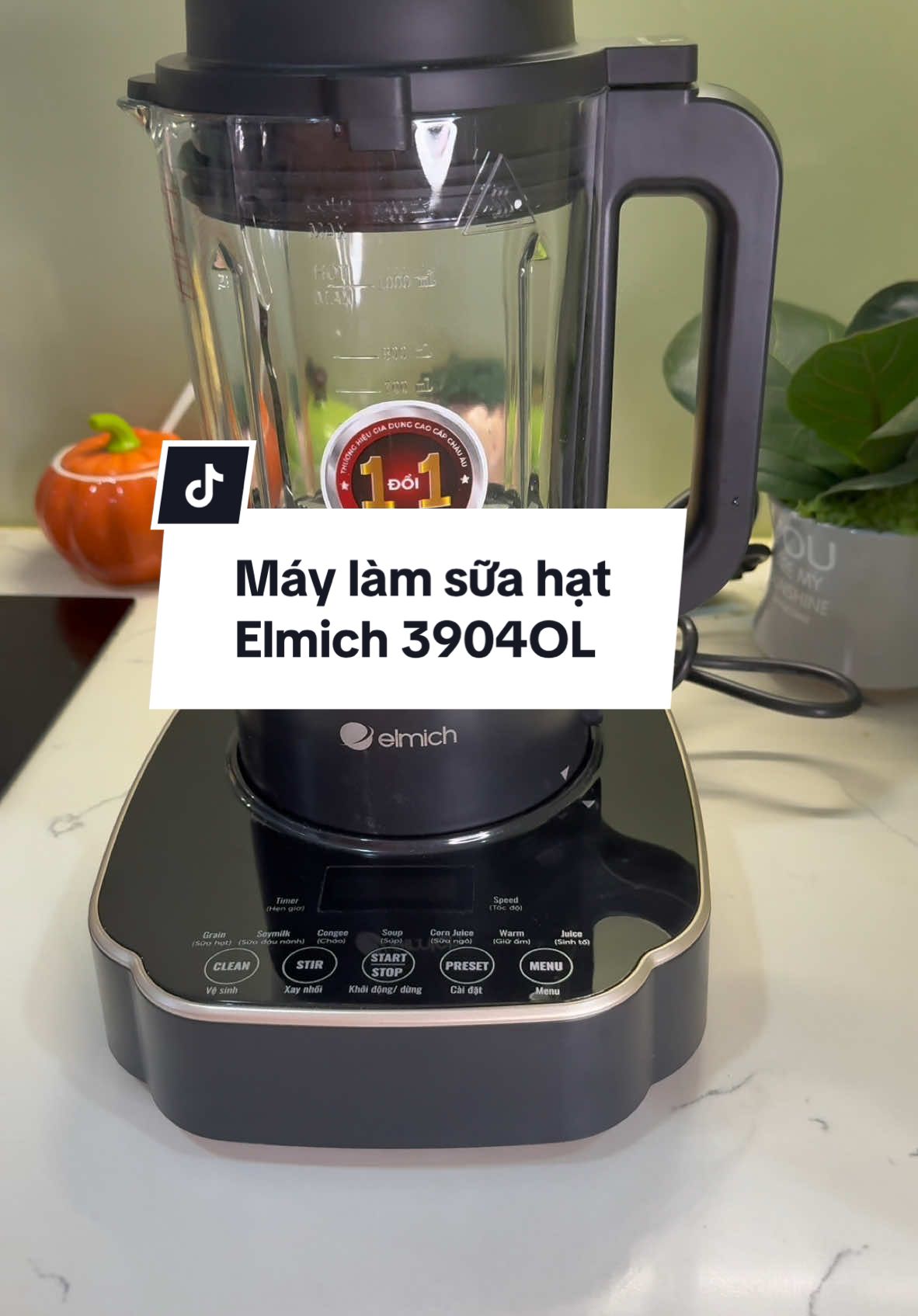 Máy làm sữa hạt Elmich 3904OL #elmich #maylamsuahat #maylamsua #maylamsuahatelmich #xh #xuhuong 