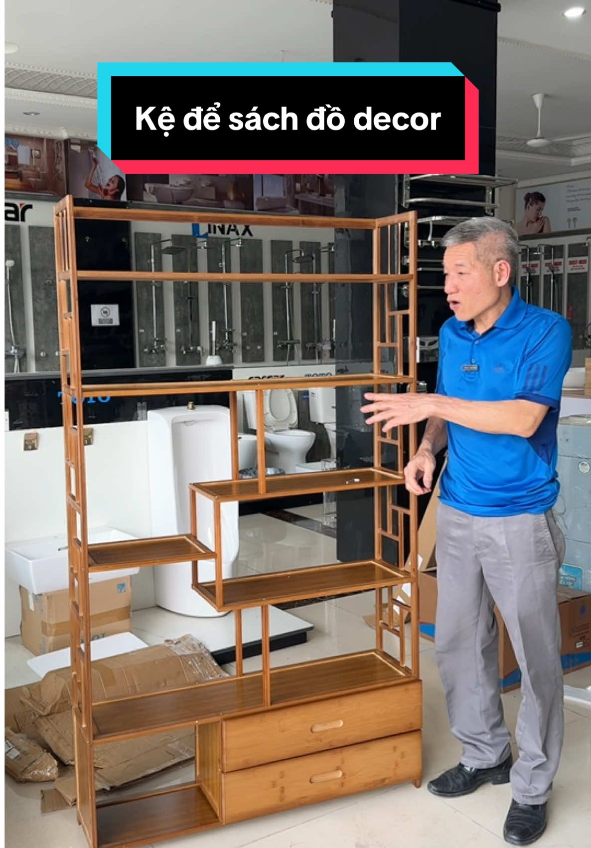 AI Kệ Sách Để Sàn Nhiều Ngăn hiện đại dễ dàng lắp ráp #thinhhanh #xuhuongtiktok #kesachdeban 