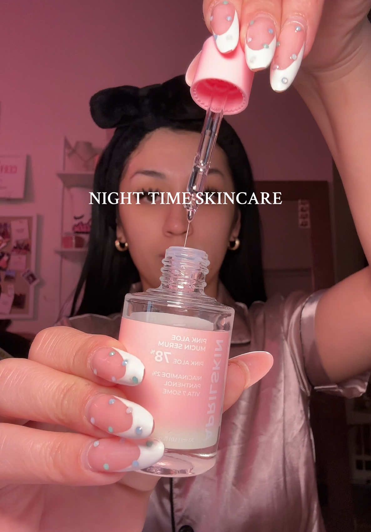 These products have cleared up my skin so much #creatorsearchinsights #nighttimeskincare #skincare #aprilskin #koreanskincare #nighttimeroutine 