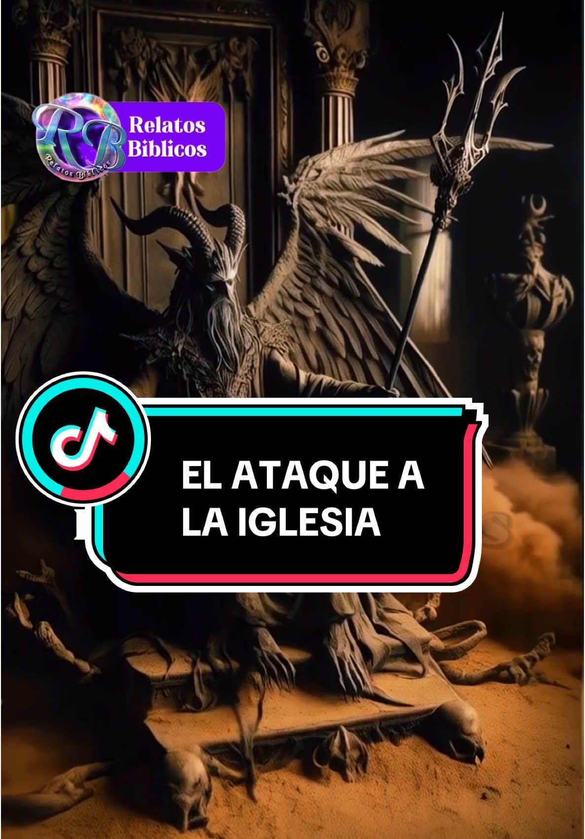 El ataque a la iglesia. Un grupo de Demonios se dispone a atacar una iglesia, pero no puede debido a que Ángeles de Dios custodian el lugar, confundidos se dirigen donde Satanás quien cambia la estrategia y pone en graves dificultades a la iglesia. #Dios #biblia #relatosbiblicos #tiktokscristianos #cristianos #Jesus 