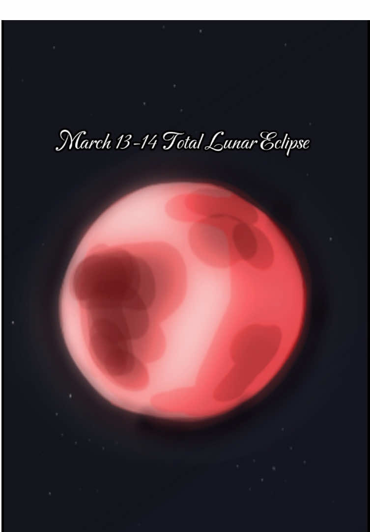 🌕☀️ Lunar Eclipse On The Way… I always try to see them when they come by. Just last year I saw my first total solar eclipse and it was all so magical!  it’s amazing how at the right moment and the right time how magic can happen. ✨ #fyp #foryou #eclipse #lunareclipse #event #fypシ #america #europe #australia #eclipseseason #moon #space #astrology #stars #art #artist #procreate #lunareclipse2025 #magic #spacethings #spacetok #fullmoon #moongazing #astrologytiktok  3:00 am peak for Maine. See you then ❤️