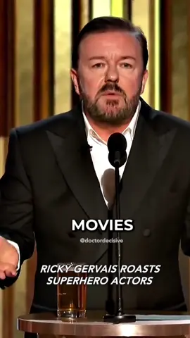 Ricky Gervais ROASTS Superhero Movies